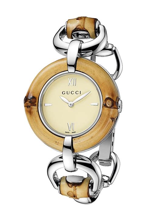 gucci bamboo bracelet watch|bracelet serpent gucci.